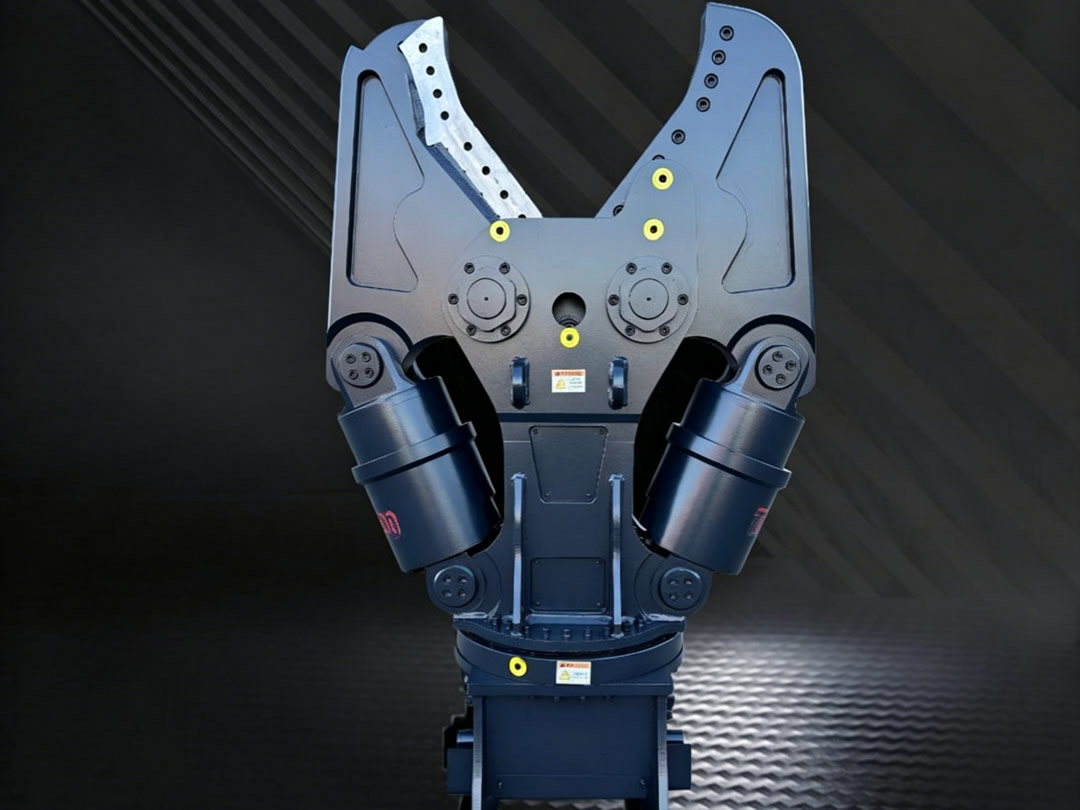 Excavator hydraulic shear