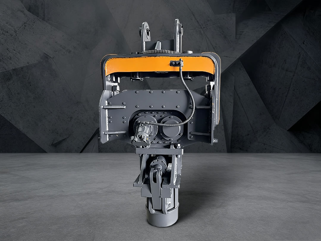 Excavator Mounted Hydraulic Pile Driver
